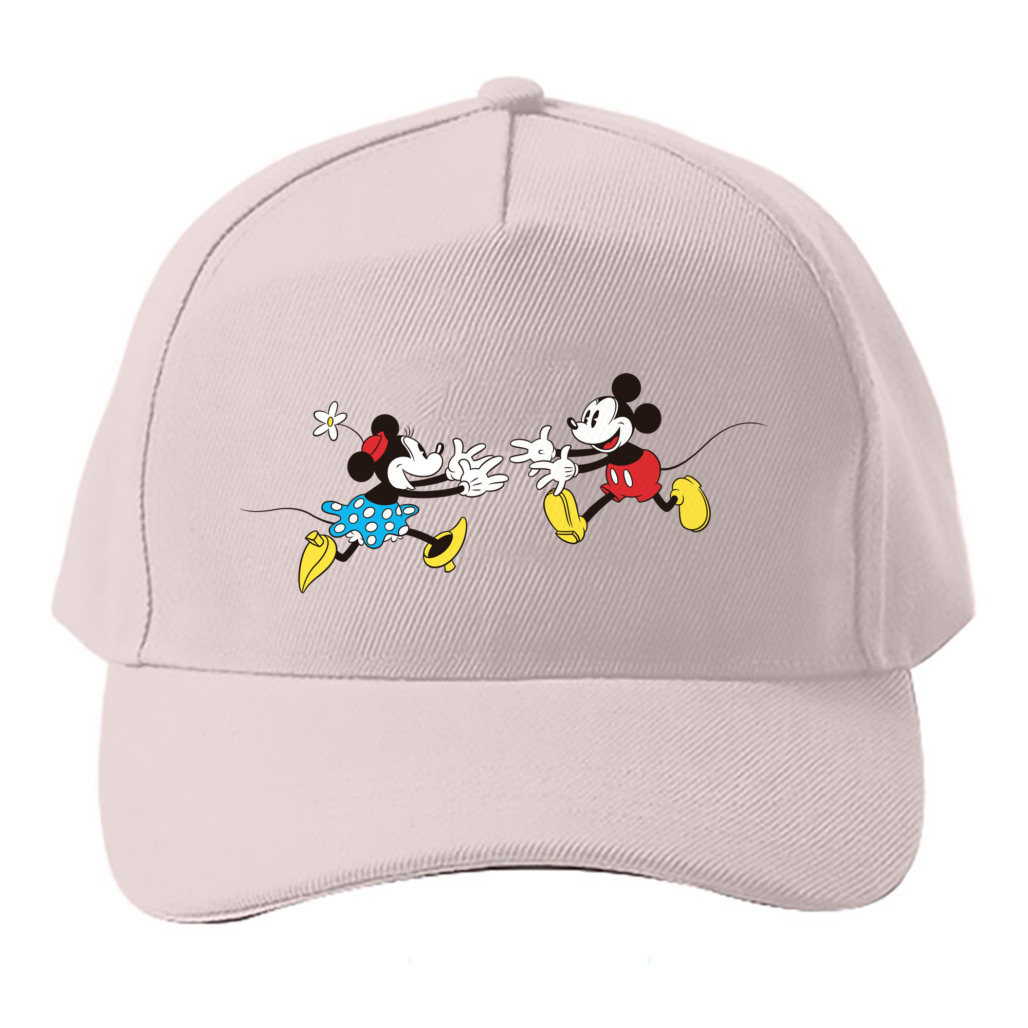 （画像用） ミッキーマウス Mickey Mouse ベースボールキャップ 綿100％ 男女兼用 帽子 スポーツ